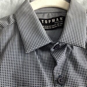 Topman Long Sleeve Shirt